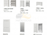 Прихожая Грация Белый глубокие поры-Белый