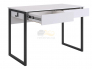Стол Юниор белое дерево/черный муар