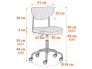 Кресло Слим искусственная кожа Brown