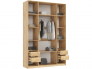 Шкаф 4-х створчатый 1600 Марвэл Мальта, Дуб крафт
