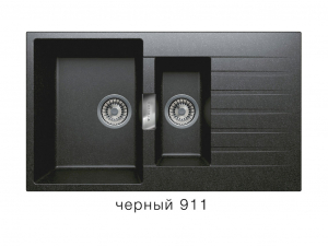 Мойка кварцевая Tolero Loft TL-860 Черный 911
