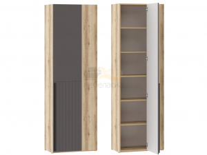 Шкаф угловой Арден 200.05 700 Правый Софт Графит