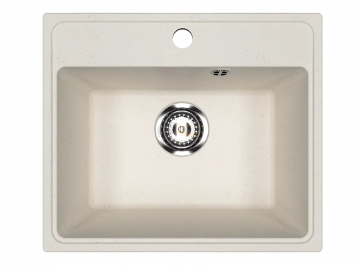Мойка Practik PR-M 490-001 белый камень